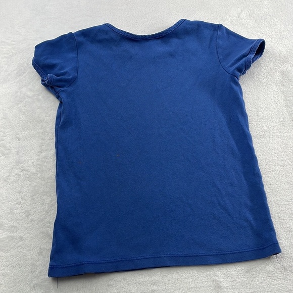 Hanna Andersson 6-7, 120 100% Cotton/Pima Cotton Blue Short Sleeve Shirts Set‎ - Picture 10 of 12